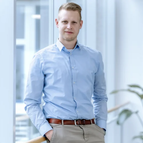 Portrait von Jasper Spoede - be.storaged GmbH