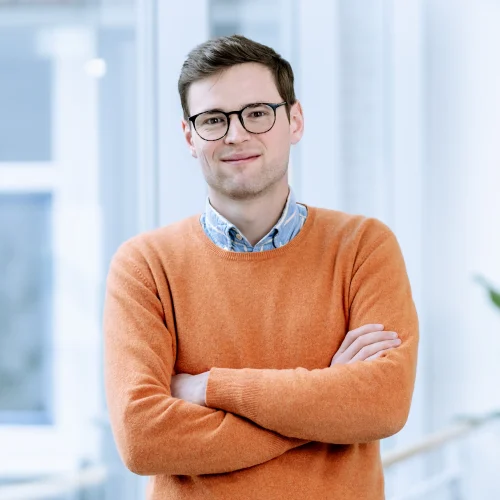 Portrait von Oscar Steinmann - be.storaged GmbH